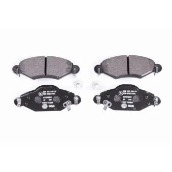 Jeu de 4 plaquettes de frein avant HELLA 8DB 355 010-791