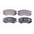 Jeu de 4 plaquettes de frein avant HELLA 8DB 355 010-991 - Visuel 1
