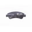 Jeu de 4 plaquettes de frein avant HELLA 8DB 355 011-071 - Visuel 3