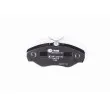 Jeu de 4 plaquettes de frein avant HELLA 8DB 355 011-091 - Visuel 3
