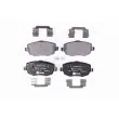 Jeu de 4 plaquettes de frein avant HELLA 8DB 355 011-221 - Visuel 1