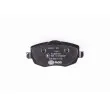 Jeu de 4 plaquettes de frein avant HELLA 8DB 355 011-231 - Visuel 3