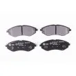 Jeu de 4 plaquettes de frein avant HELLA 8DB 355 011-251 - Visuel 1