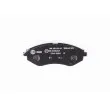Jeu de 4 plaquettes de frein avant HELLA 8DB 355 011-251 - Visuel 3