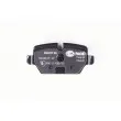 Jeu de 4 plaquettes de frein arrière HELLA 8DB 355 011-271 - Visuel 3