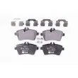 Jeu de 4 plaquettes de frein avant HELLA 8DB 355 011-371 - Visuel 1
