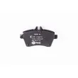 Jeu de 4 plaquettes de frein avant HELLA 8DB 355 011-371 - Visuel 3