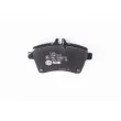 Jeu de 4 plaquettes de frein avant HELLA 8DB 355 011-381 - Visuel 3