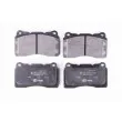 Jeu de 4 plaquettes de frein avant HELLA 8DB 355 011-431 - Visuel 1