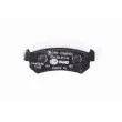Jeu de 4 plaquettes de frein arrière HELLA 8DB 355 011-451 - Visuel 3
