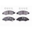 Jeu de 4 plaquettes de frein avant HELLA 8DB 355 011-691 - Visuel 1