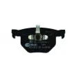 Jeu de 4 plaquettes de frein arrière HELLA 8DB 355 011-801 - Visuel 3