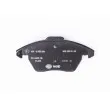 Jeu de 4 plaquettes de frein avant HELLA 8DB 355 011-811 - Visuel 3