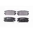Jeu de 4 plaquettes de frein arrière HELLA 8DB 355 011-841 - Visuel 1