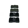Jeu de 4 plaquettes de frein avant HELLA 8DB 355 011-851 - Visuel 1