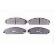 Jeu de 4 plaquettes de frein avant HELLA 8DB 355 011-891 - Visuel 1