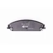Jeu de 4 plaquettes de frein avant HELLA 8DB 355 011-891 - Visuel 3