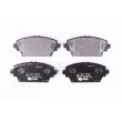 Jeu de 4 plaquettes de frein avant HELLA 8DB 355 011-951 - Visuel 1