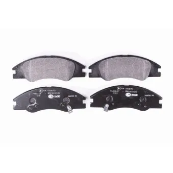 Jeu de 4 plaquettes de frein avant HELLA 8DB 355 012-041