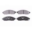 Jeu de 4 plaquettes de frein avant HELLA 8DB 355 012-071 - Visuel 1