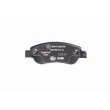 Jeu de 4 plaquettes de frein avant HELLA 8DB 355 012-141 - Visuel 3