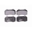 Jeu de 4 plaquettes de frein avant HELLA 8DB 355 012-151 - Visuel 1