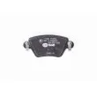 Jeu de 4 plaquettes de frein arrière HELLA 8DB 355 012-211 - Visuel 3