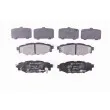 Jeu de 4 plaquettes de frein arrière HELLA 8DB 355 012-261 - Visuel 1