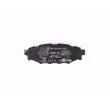 Jeu de 4 plaquettes de frein arrière HELLA 8DB 355 012-261 - Visuel 3