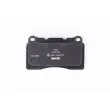 Jeu de 4 plaquettes de frein avant HELLA 8DB 355 012-291 - Visuel 3