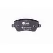 Jeu de 4 plaquettes de frein avant HELLA 8DB 355 012-301 - Visuel 3