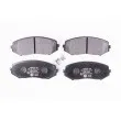 Jeu de 4 plaquettes de frein avant HELLA 8DB 355 012-351 - Visuel 1