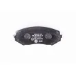 Jeu de 4 plaquettes de frein avant HELLA 8DB 355 012-351 - Visuel 3