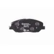 Jeu de 4 plaquettes de frein avant HELLA 8DB 355 012-371 - Visuel 3