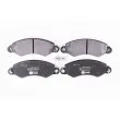 Jeu de 4 plaquettes de frein avant HELLA 8DB 355 012-431 - Visuel 1