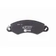 Jeu de 4 plaquettes de frein avant HELLA 8DB 355 012-431 - Visuel 3