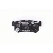 Jeu de 4 plaquettes de frein arrière HELLA 8DB 355 012-501 - Visuel 3