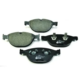 Jeu de 4 plaquettes de frein avant HELLA 8DB 355 012-521