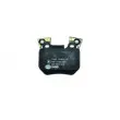 Jeu de 4 plaquettes de frein arrière HELLA 8DB 355 012-551 - Visuel 3