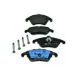 Jeu de 4 plaquettes de frein avant HELLA 8DB 355 012-621 - Visuel 1