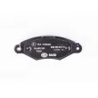 Jeu de 4 plaquettes de frein avant HELLA 8DB 355 012-711 - Visuel 3