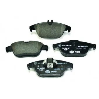 Jeu de 4 plaquettes de frein arrière HELLA 8DB 355 012-741