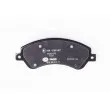Jeu de 4 plaquettes de frein avant HELLA 8DB 355 012-771 - Visuel 3