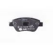 Jeu de 4 plaquettes de frein avant HELLA 8DB 355 012-841 - Visuel 3