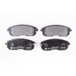 Jeu de 4 plaquettes de frein avant HELLA 8DB 355 012-901 - Visuel 1