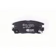 Jeu de 4 plaquettes de frein arrière HELLA 8DB 355 012-951 - Visuel 3