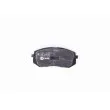 Jeu de 4 plaquettes de frein avant HELLA 8DB 355 012-961 - Visuel 2