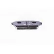 Jeu de 4 plaquettes de frein arrière HELLA 8DB 355 012-971 - Visuel 3