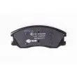 Jeu de 4 plaquettes de frein avant HELLA 8DB 355 013-121 - Visuel 3