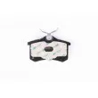 Jeu de 4 plaquettes de frein arrière HELLA 8DB 355 013-131 - Visuel 3